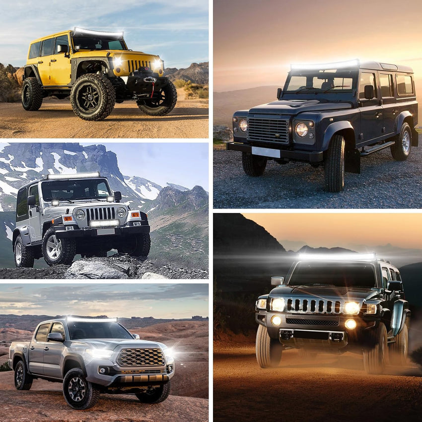 10-7D Series LED Light Bar Triple Row 50" driving light - Tapaodu