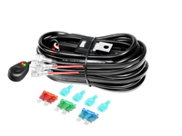 Replacement Wiring Harness Kit (Black) for LED Light Bars